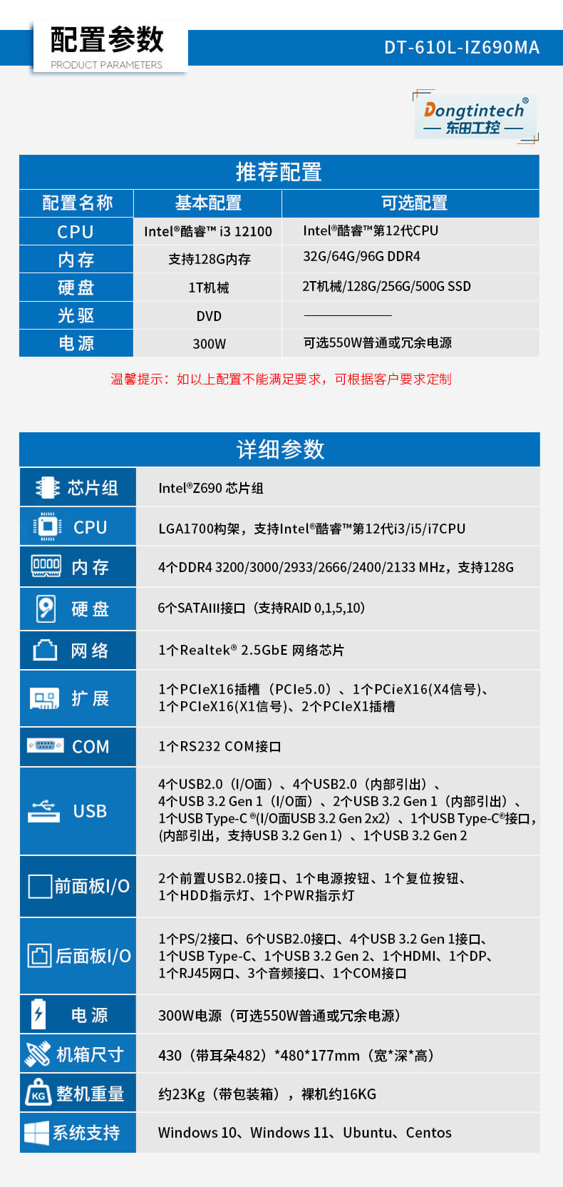 熊猫酷睿12代工控机