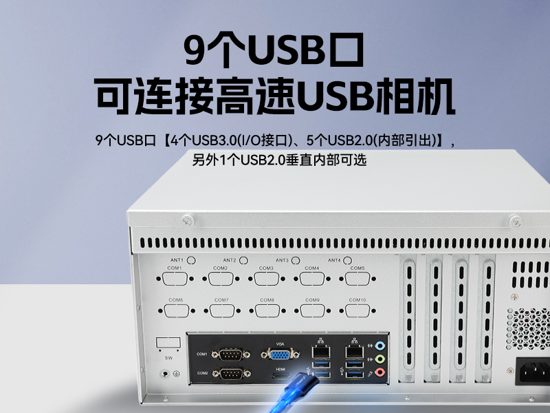 熊猫国产壁挂式工控机,飞腾工业计算机,DT-5206-FD2KMB